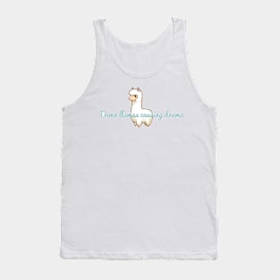 Drama Llama Tank Top